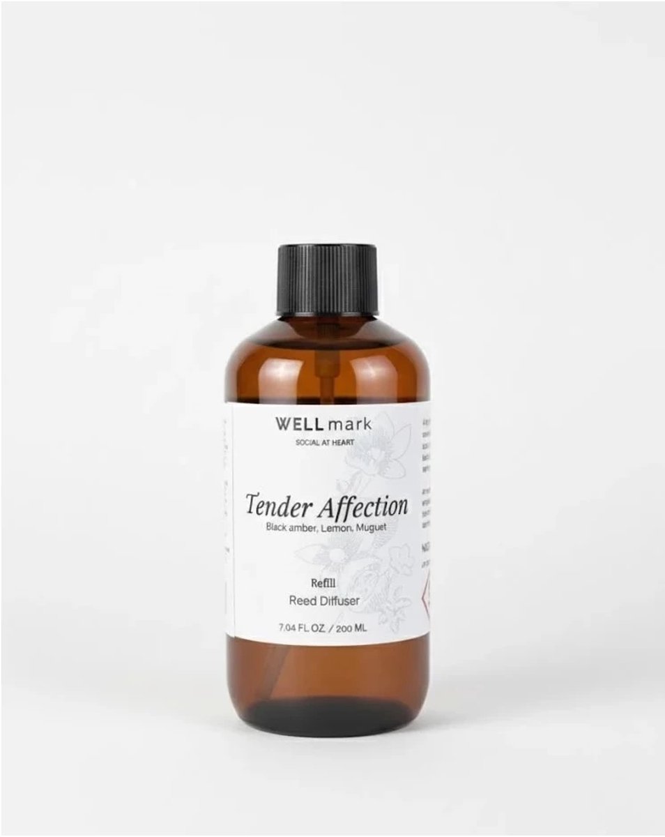 Wellmark refill diffuser 200ml tender affection midnight green
