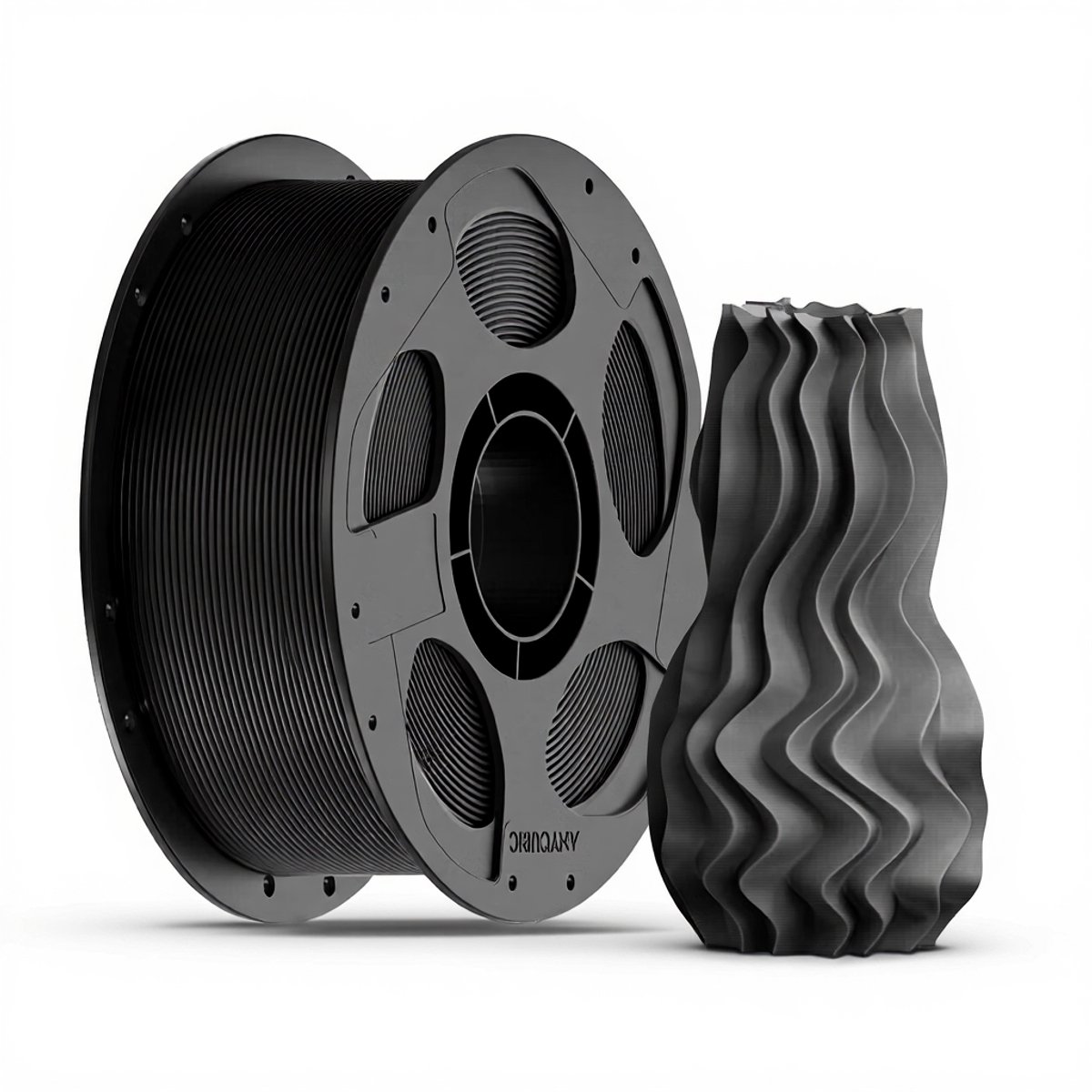 Anycubic PLA Filament Zwart 1KG – 1.75mm Hoogwaardige 3D Printer Filament – Nauwkeurige en Gladde Prints