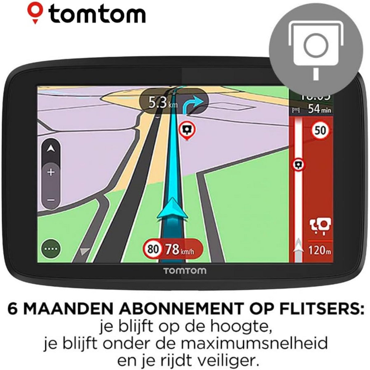 Navigatiesysteem 6 inch met Handsfree Bellen en Wi-Fi Updates - Kaarten van Europa – foto 7