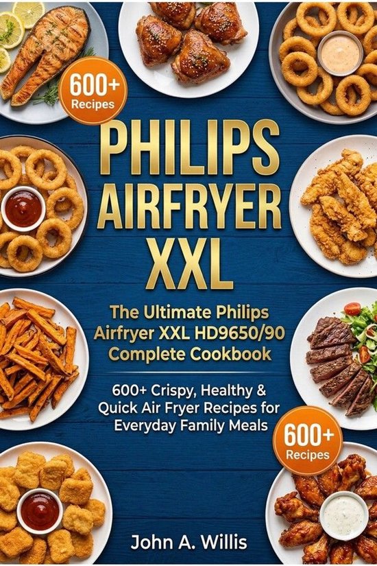 The Ultimate Philips Airfryer XXL HD9650/90 Complete Cookboo ... - cover