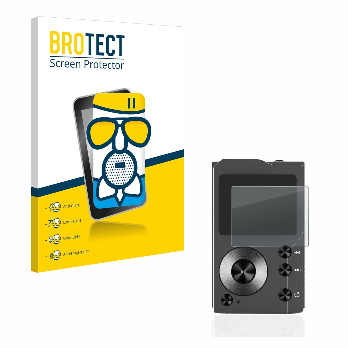 BROTECT - Screenprotector voor Surfans F20 - Folie Beschermfolie Beschermglas matte