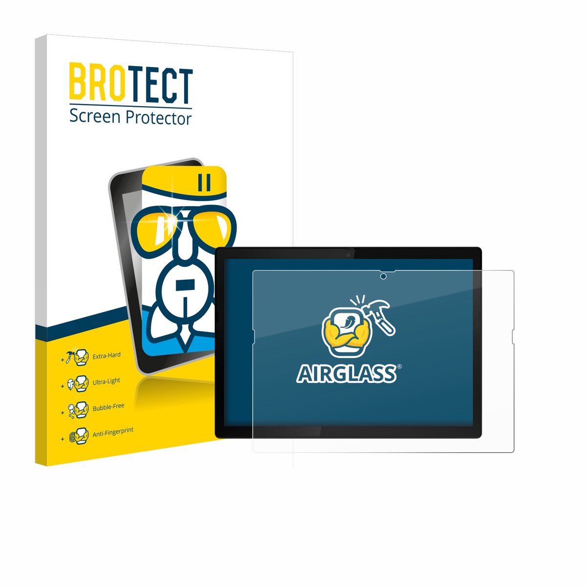 Screenprotector voor Lenovo ThinkPad X12 Detachable Gen 1 Beschermglas transparant