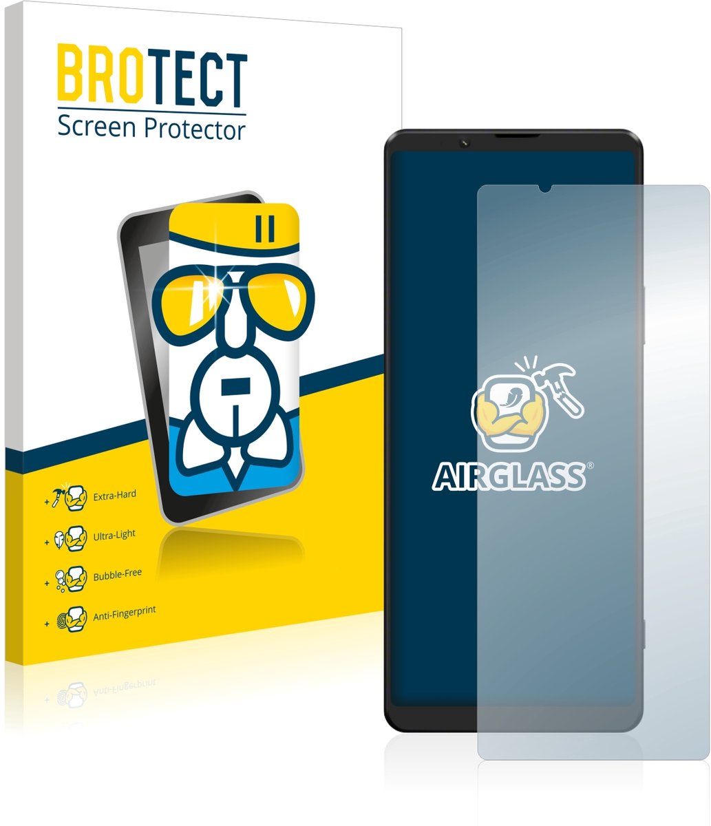 Screenprotector voor Sony Xperia 1 III Beschermglas transparant