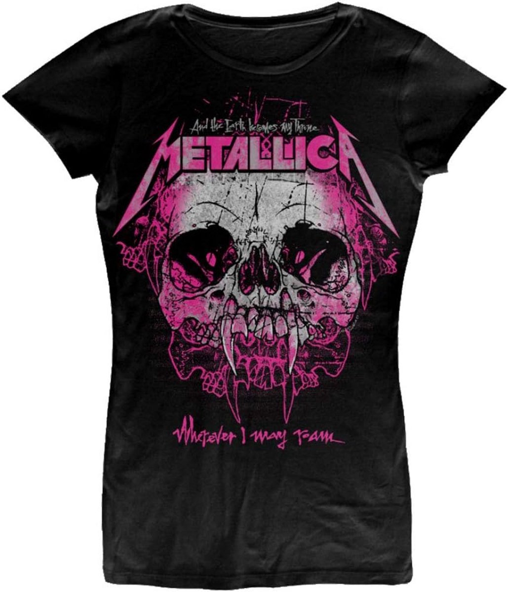 Officieel Band T-shirt voor Dames Korte Mouwen 100% Katoen