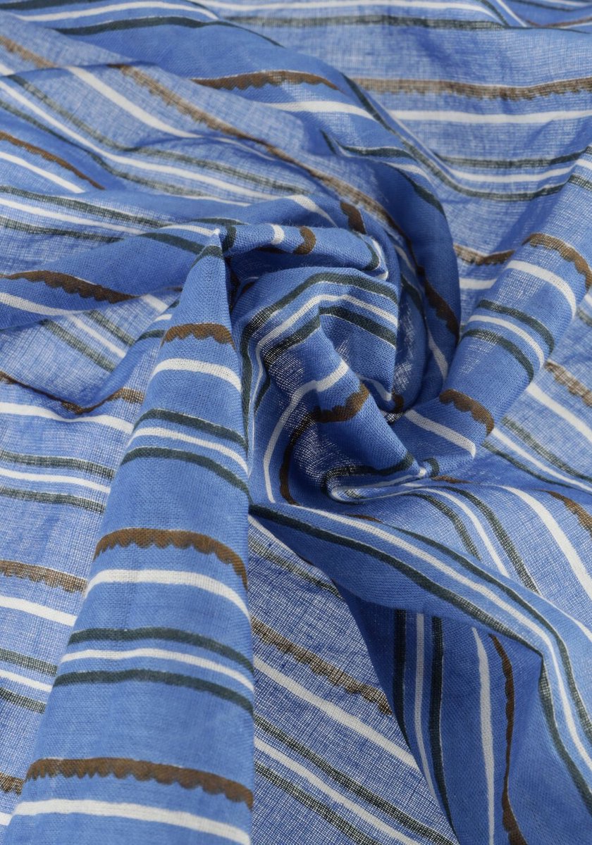 Becksondergaard Cotta Scarf Sjaals Dames - Lichtblauw - Maat ONESIZE