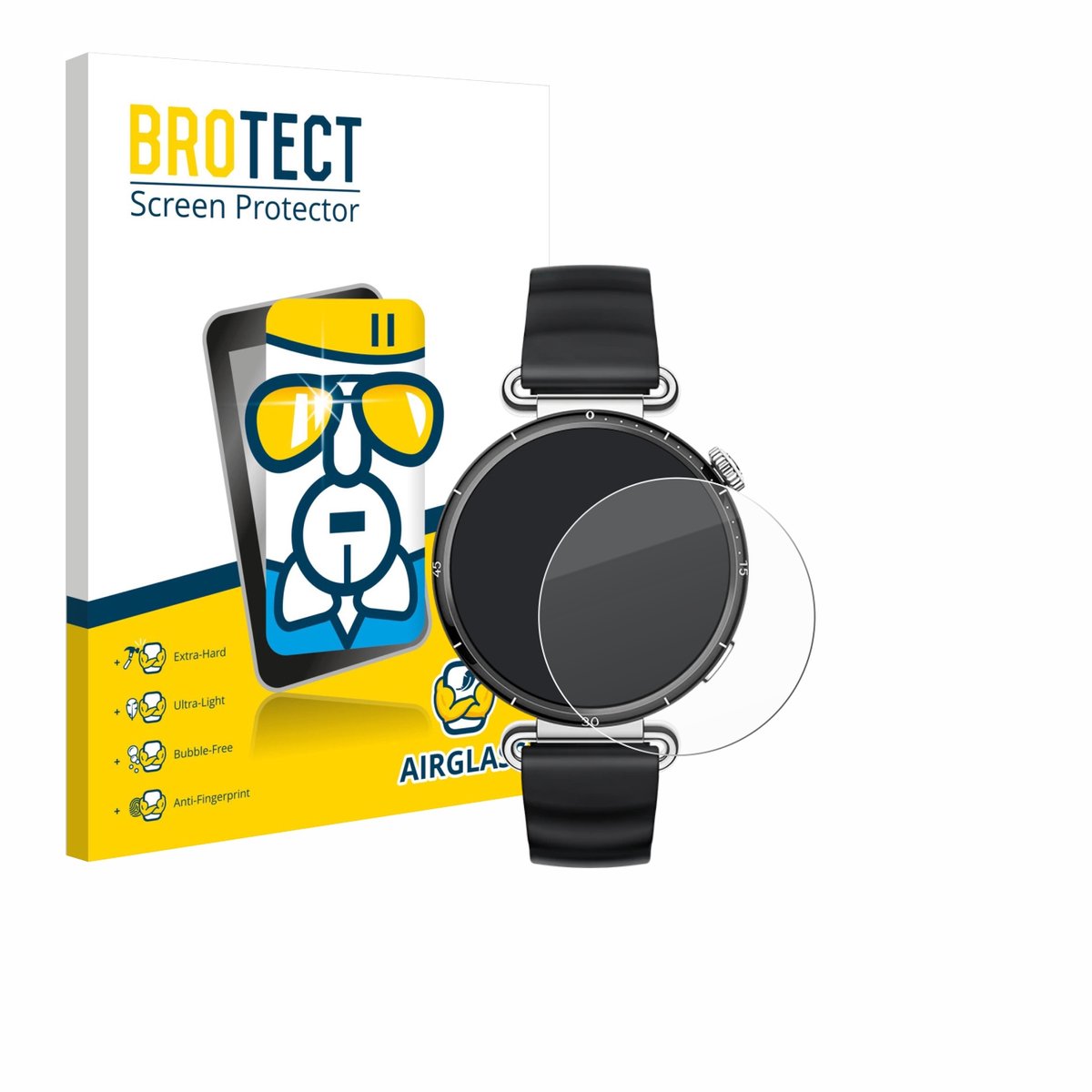 Screenprotector voor Huawei Watch GT 6 (41 mm) Beschermglas transparant