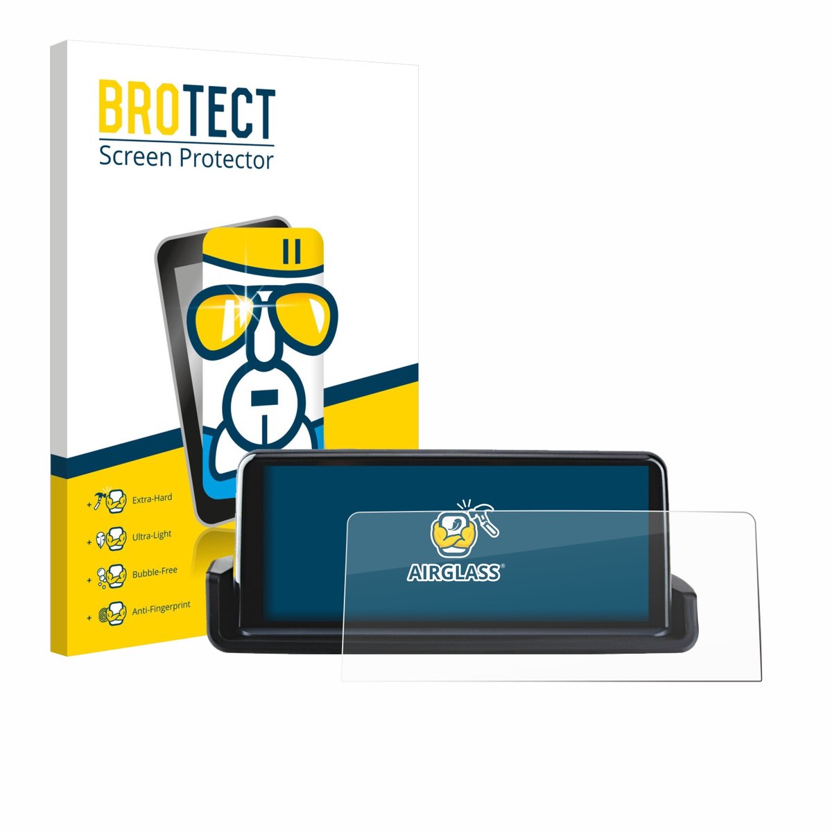 Screenprotector voor Junsun Carplay 10.25" Beschermglas transparant
