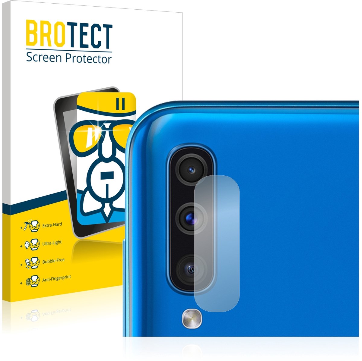 Screenprotector voor Samsung Galaxy A50 (ALLEEN Camera Lens) Beschermglas transparant