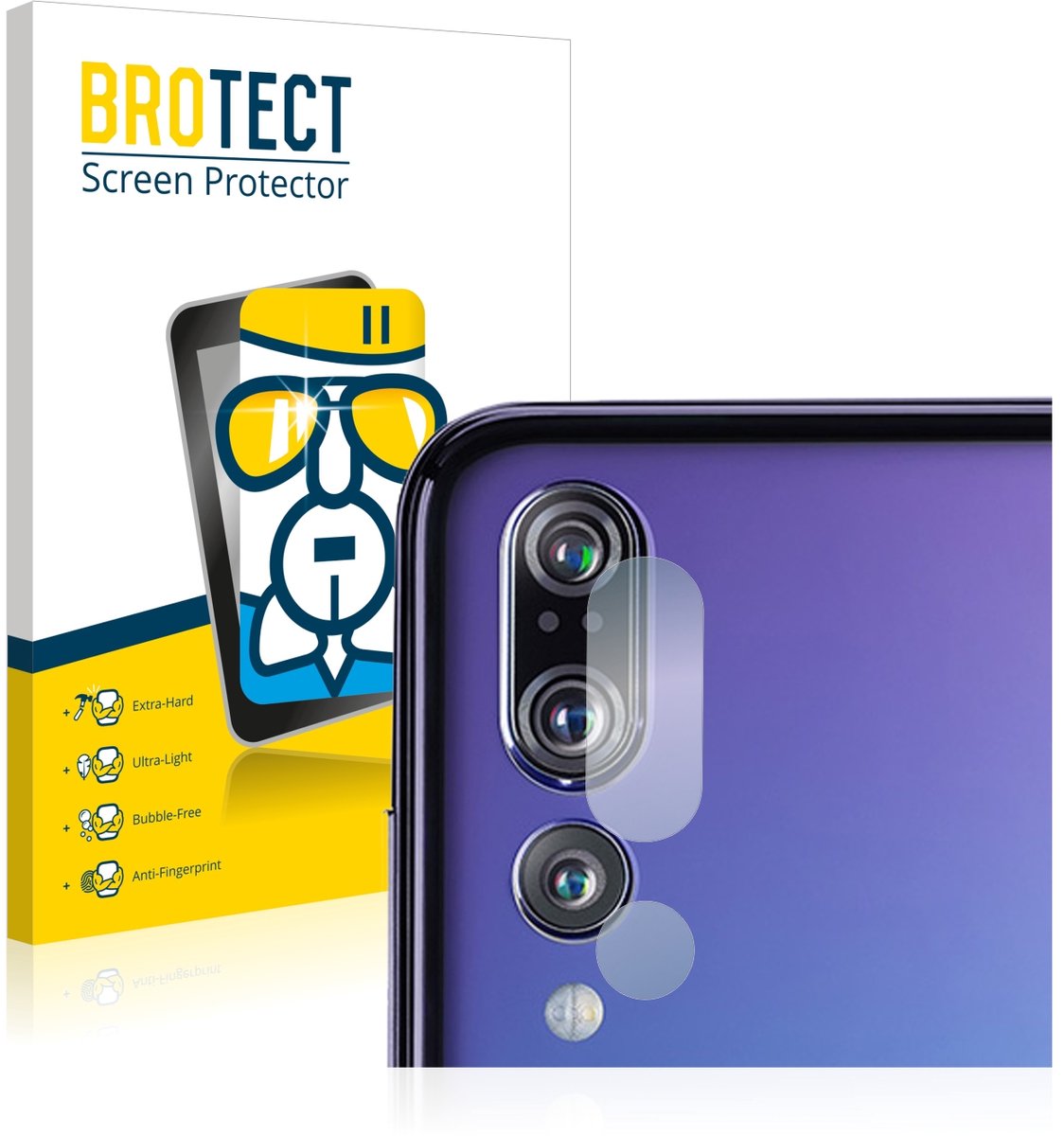 Screenprotector voor Huawei P20 Pro (ALLEEN Camera Lens) Beschermglas transparant
