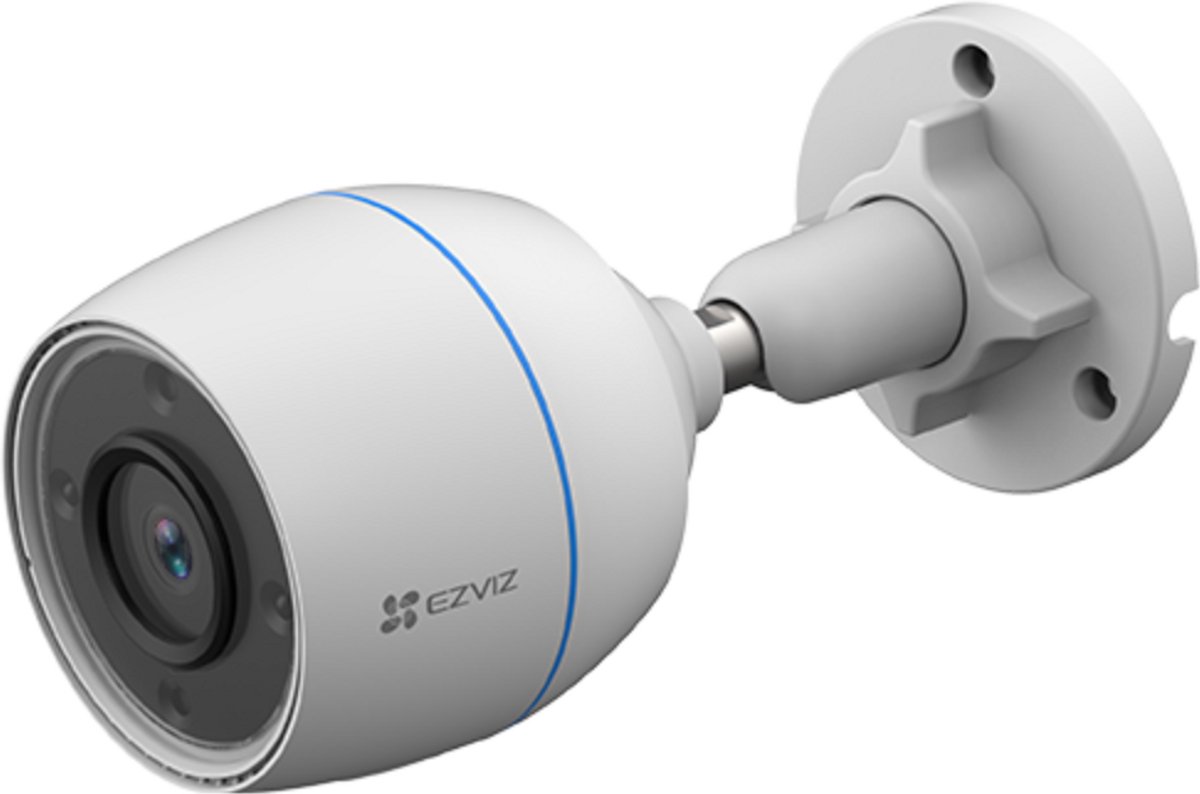 Ezviz X5S + H3C - Beveiligingssysteem - Inclusief 4 Camera's - Buitencamera's - WiFi - NVR - Kit - 4MP - 2K - IP67 - AI Detectie - Wit – foto 2