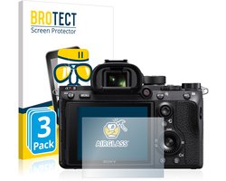 Screenprotector 3 Stuks voor Sony Alpha 7R III Beschermglas transparant