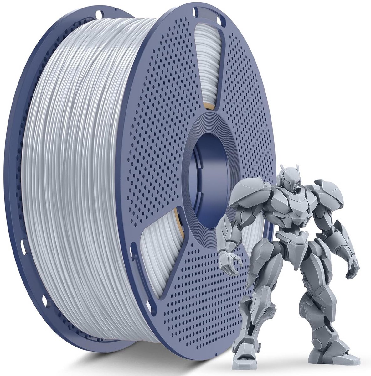 ABS Filament 1.75mm Zilver 1KG voor 3D Printers