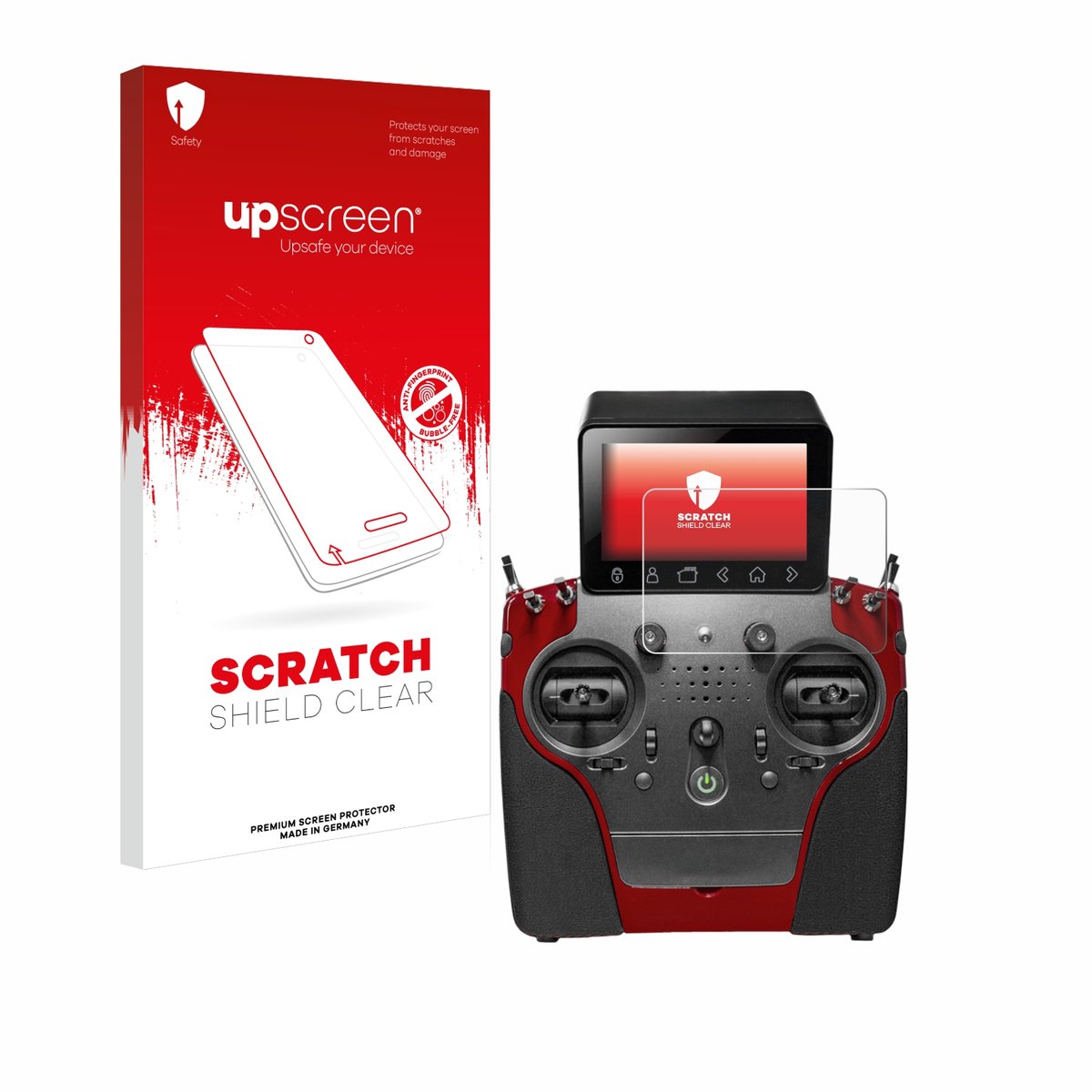 upscreen - Screenprotector voor PowerBox Systems Atom - Folie Beschermfolie transparant
