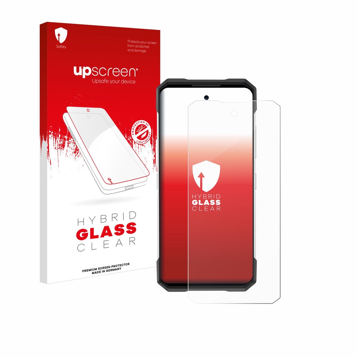 upscreen - Screenprotector voor Doogee S200 - Folie Beschermfolie Beschermglas transparant