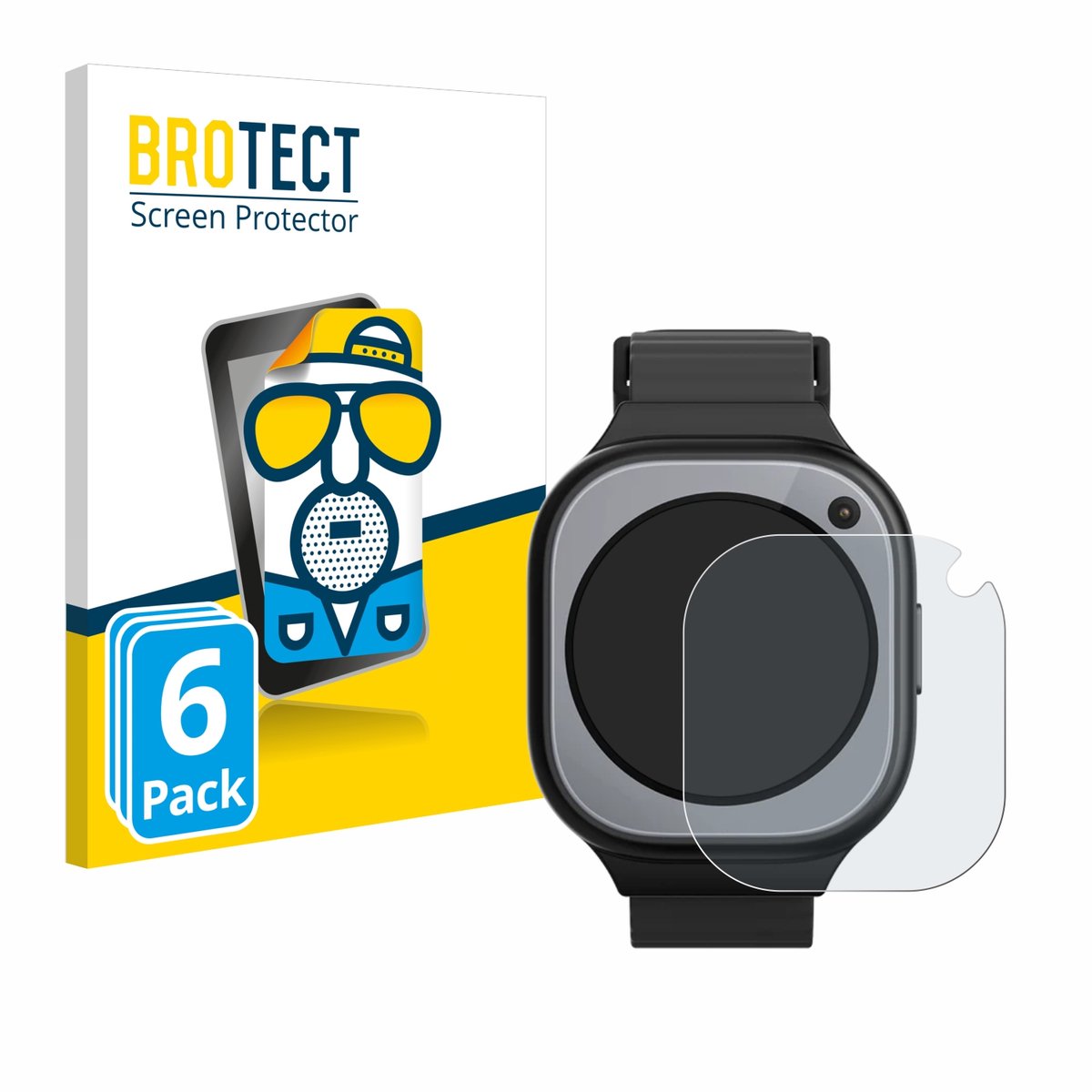 BROTECT - Screenprotector voor Xplora X6Pro - Folie Beschermfolie matte 6 Stuks