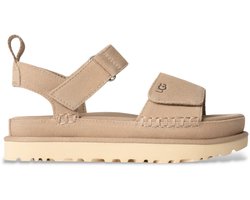 UGG GOLDENSTAR W - Sandalen met hakDames Sandalen - Kleur: Wit/beige - Maat: 41