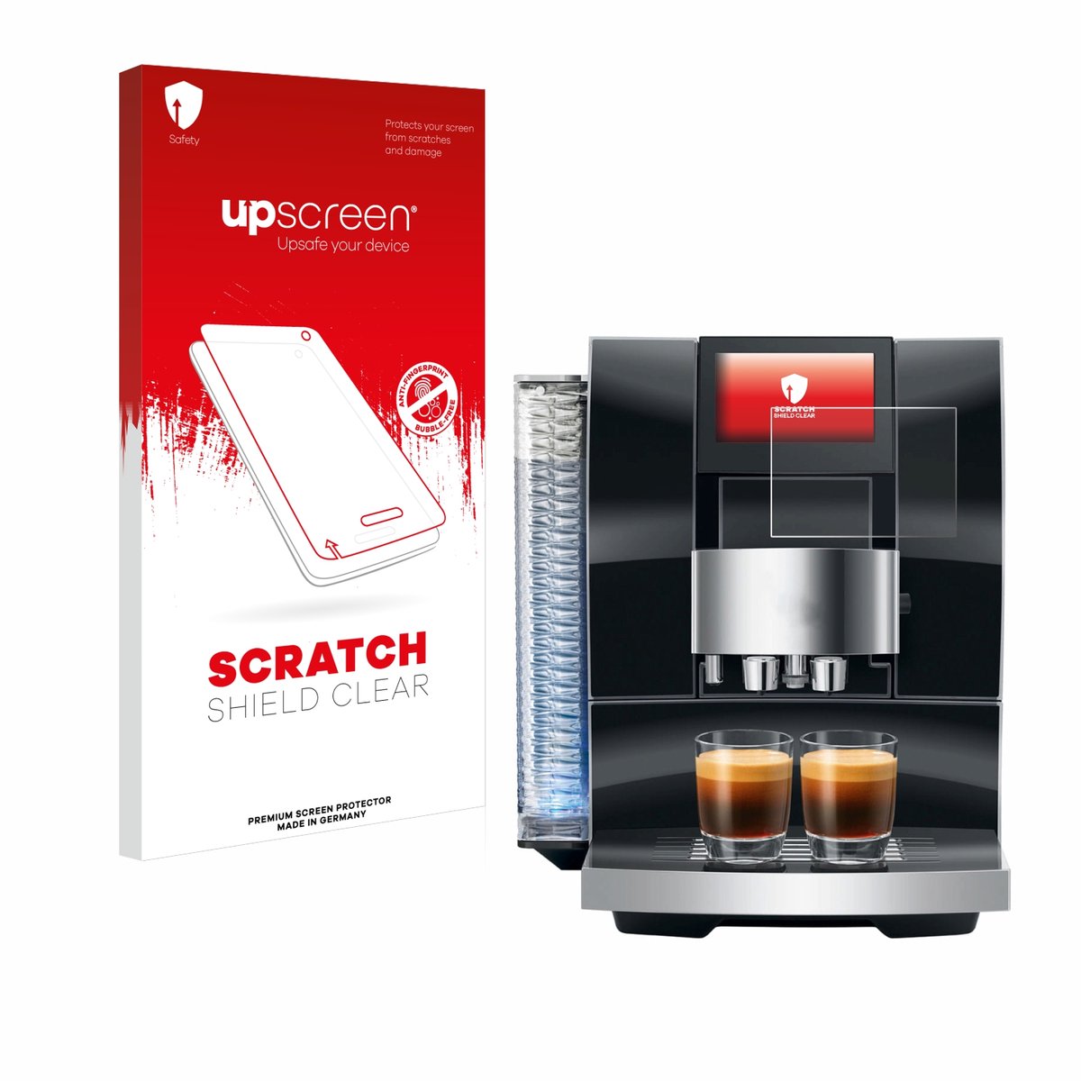 upscreen - Screenprotector voor Jura Z10 - Folie Beschermfolie transparant