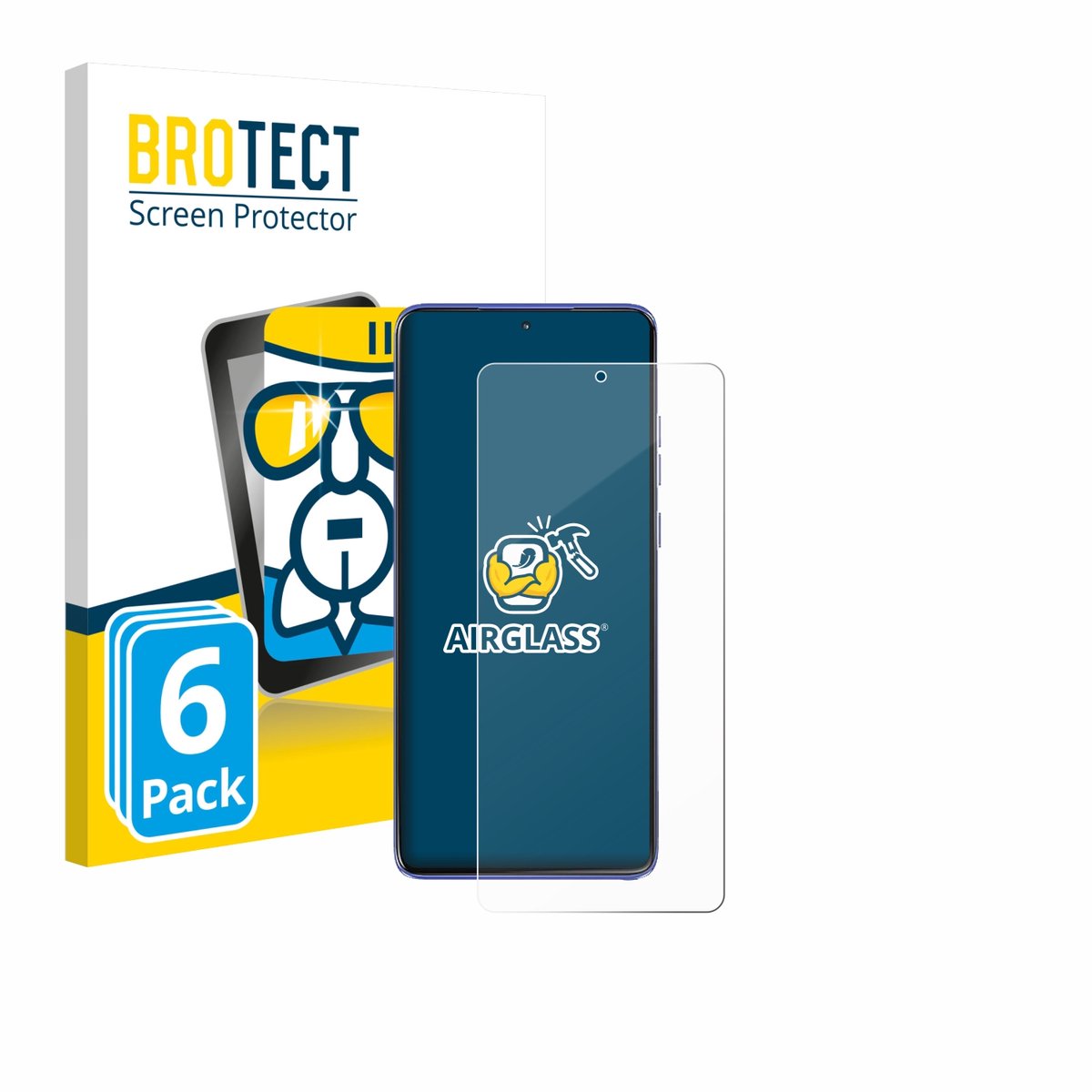 Screenprotector 6 Stuks voor Motorola Moto G Stylus 5G (2025) Beschermglas transparant