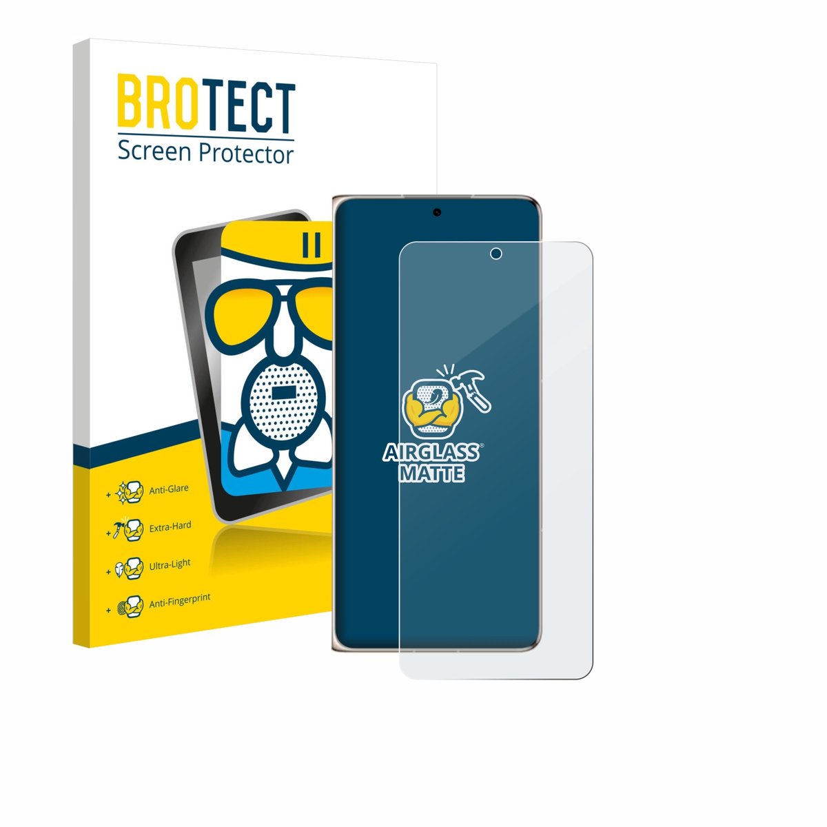BROTECT - Screenprotector voor Huawei Mate X7 - Folie Beschermfolie Beschermglas matte