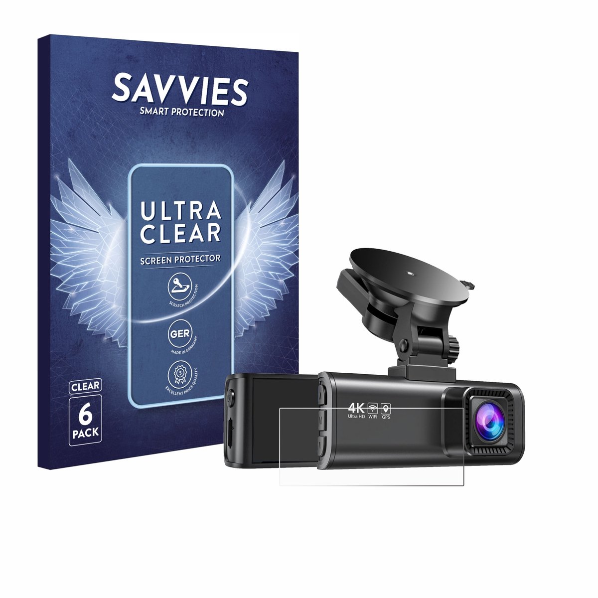 Savvies - Screenprotector voor Redtiger F7NP - Folie Beschermfolie transparant 6 Stuks