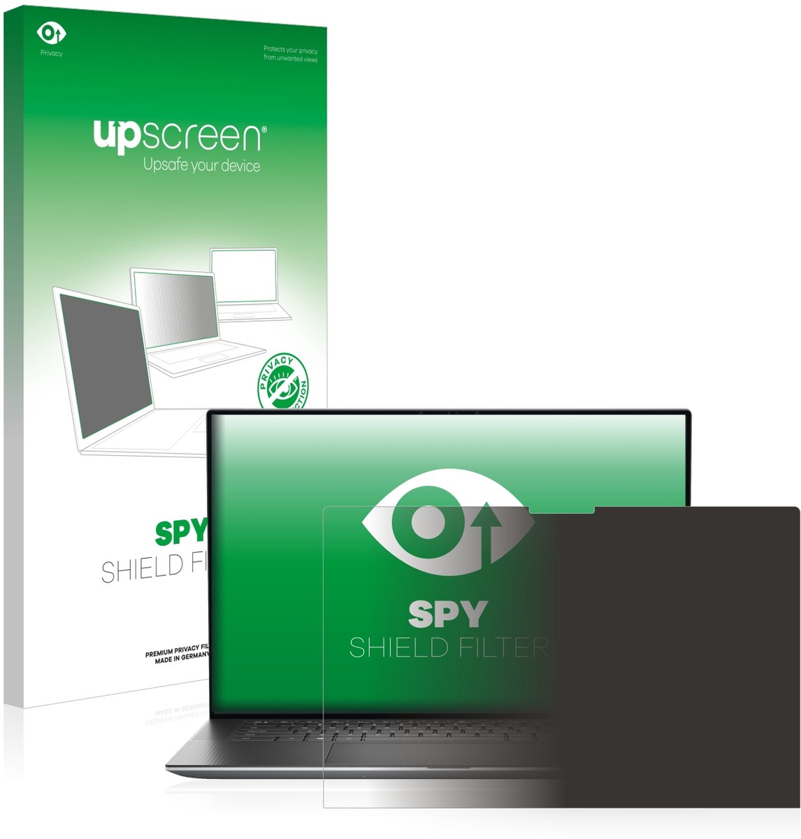upscreen - privacyscherm voor Dell Precision 5570 Touch - privacy filter screenfilter Blauwlichtfilter