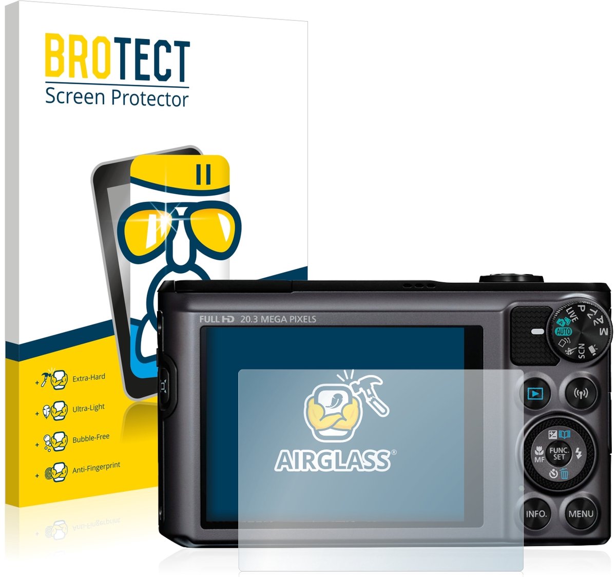 Screenprotector voor Canon PowerShot SX720 HS Beschermglas transparant
