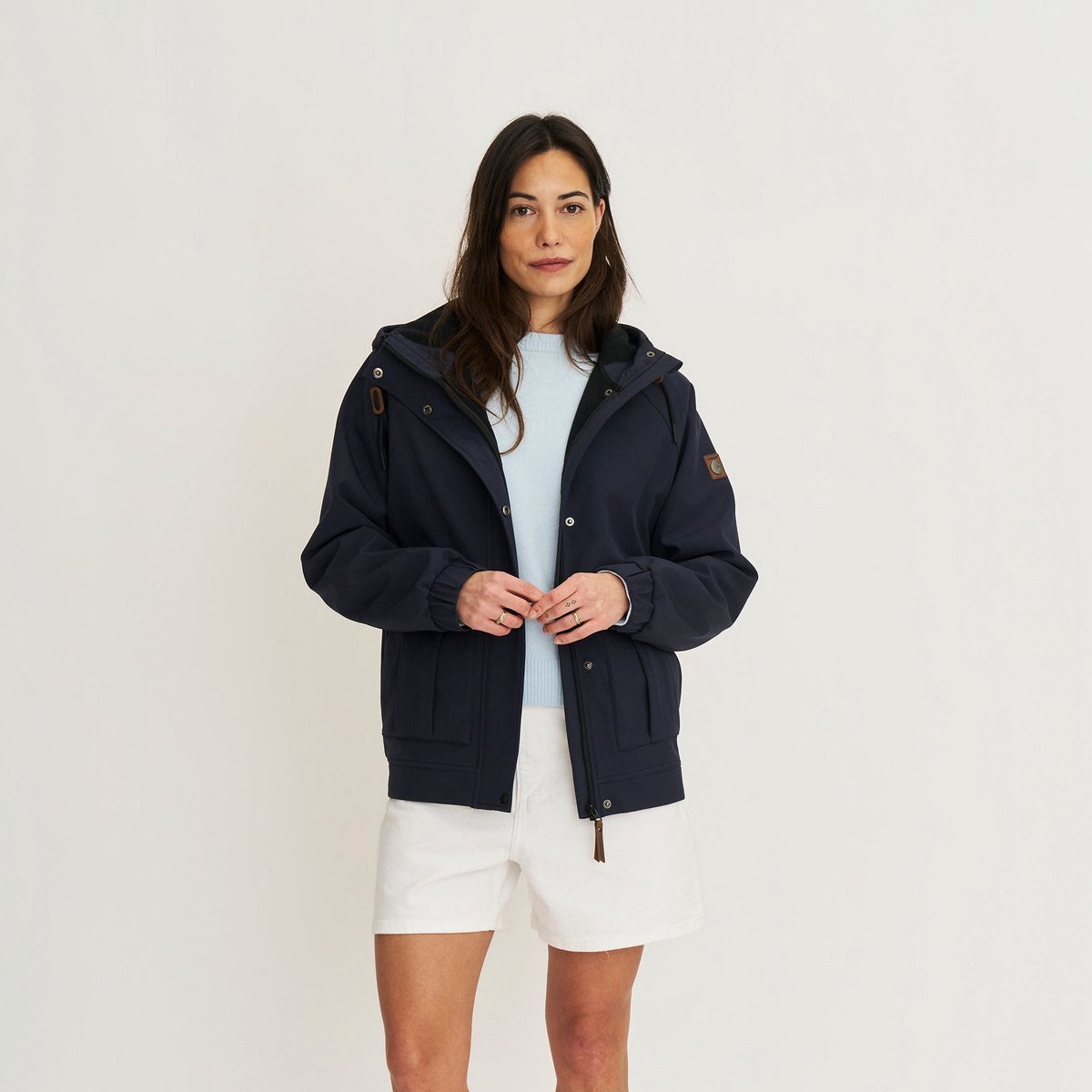 Travelin’ Kiara Dames Softshell Jas Waterdicht Blauw