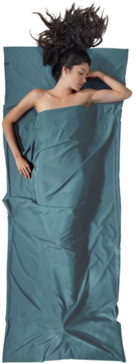Cocoon - Travelsheet Lyocell Lakenzak - Eucalyptus Green - 100% Lyocell