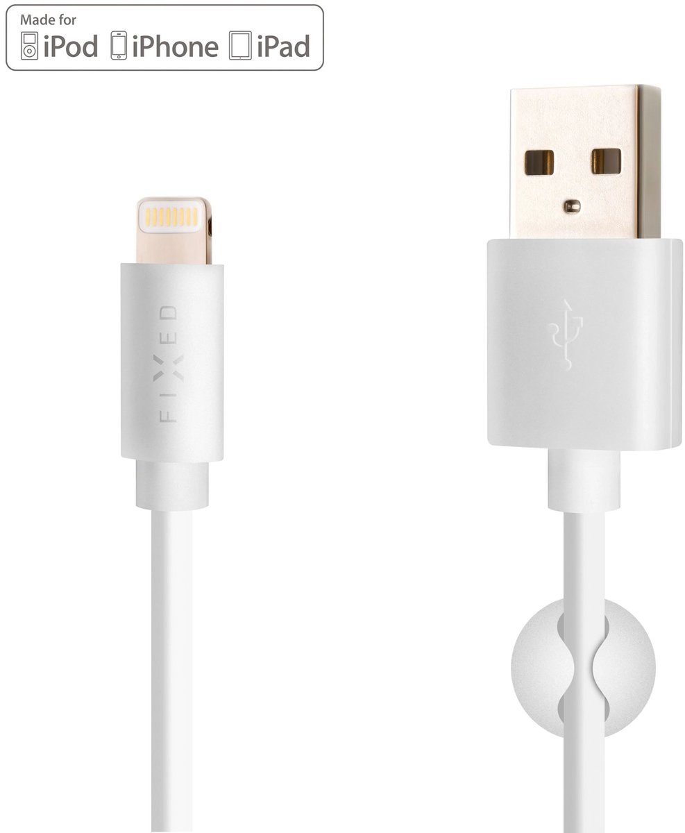 Fixed USB/Lightning 2m, biały