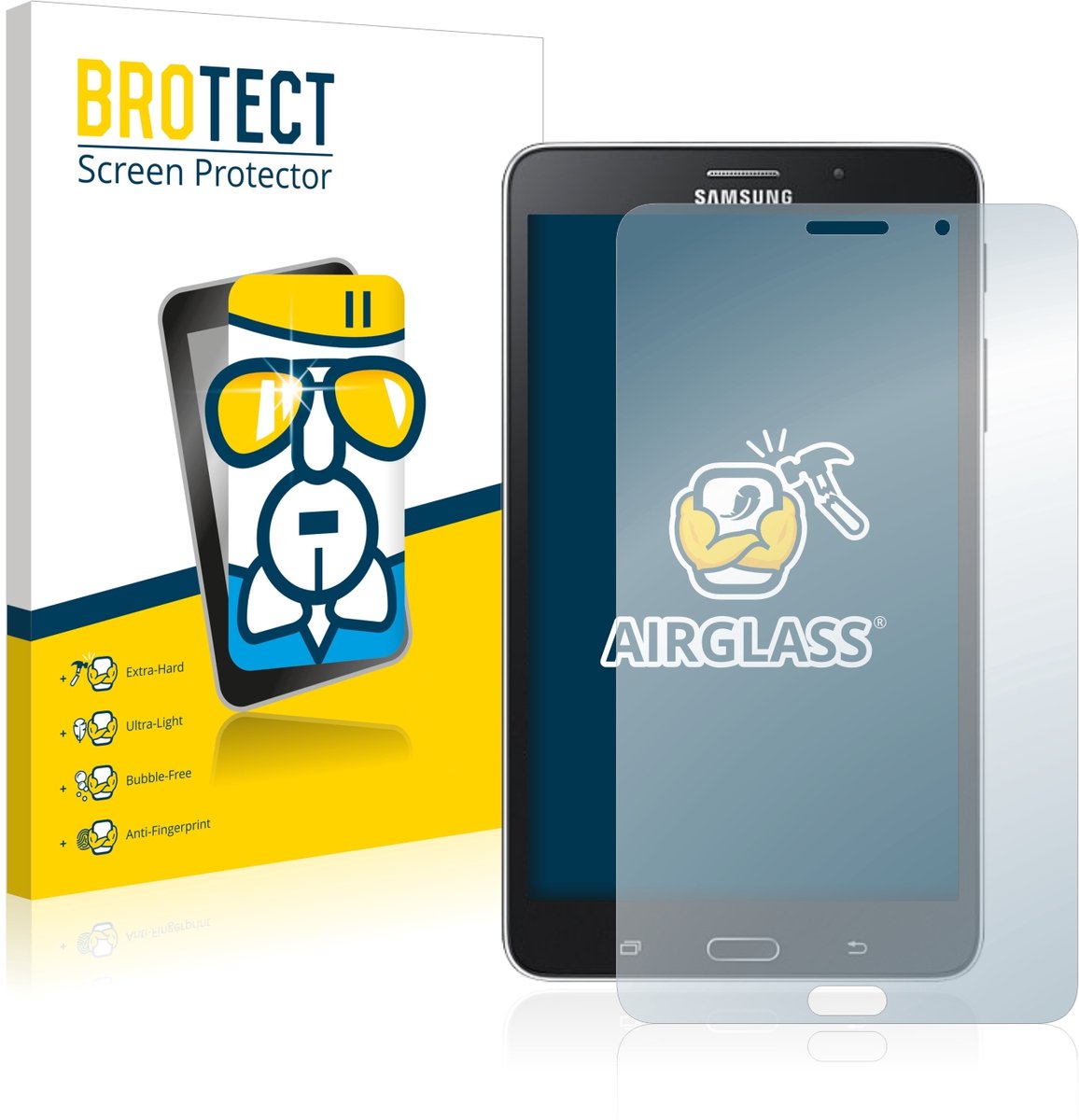 Screenprotector voor Samsung Galaxy Tab Tab 4 7.0 LTE Beschermglas transparant