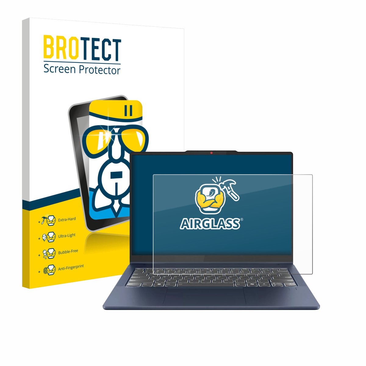 Screenprotector voor Lenovo IdeaPad 5 2-in-1 Gen 10 14" Beschermglas transparant