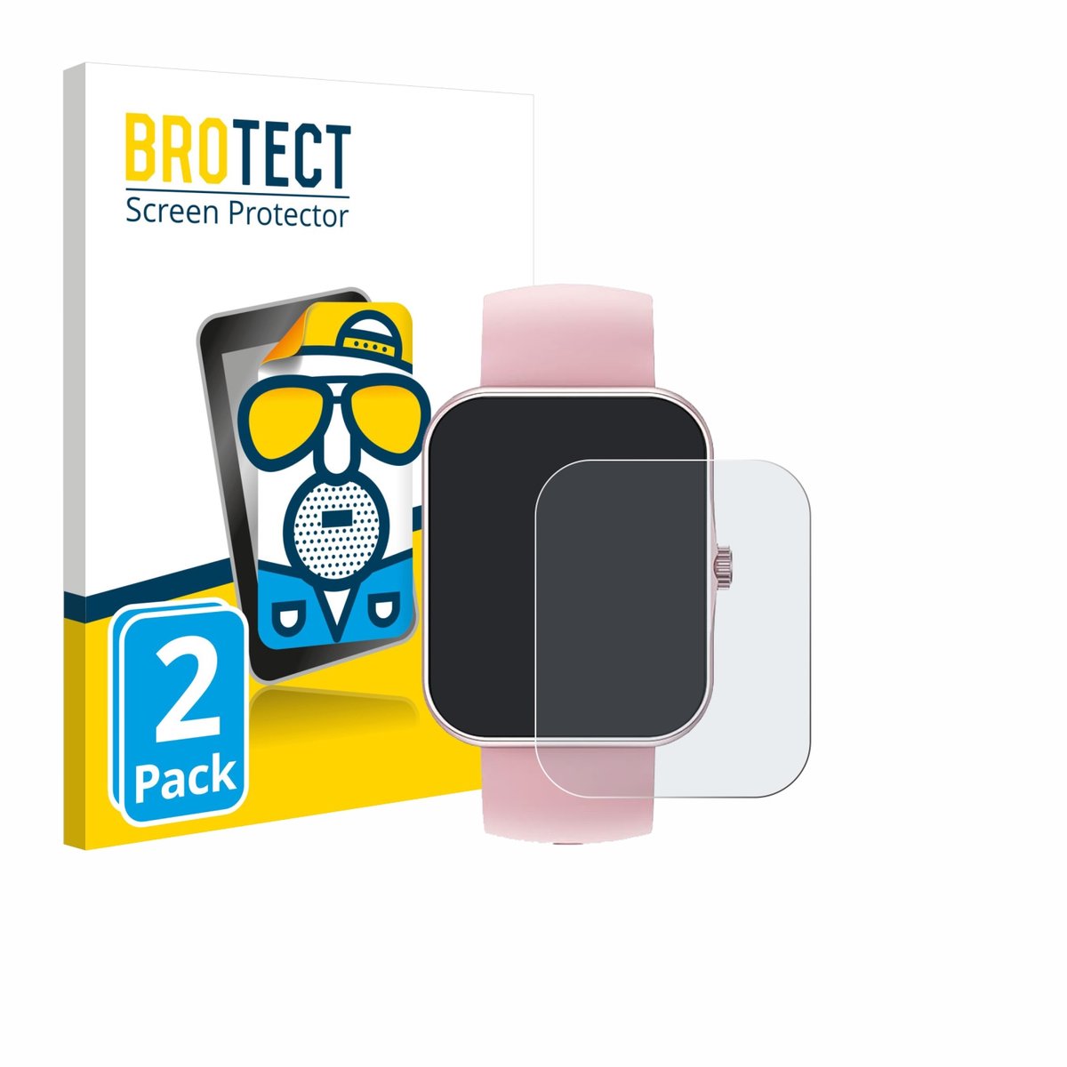 BROTECT - Screenprotector voor Ucani S80K 1.83" - Folie Beschermfolie matte 2 Stuks