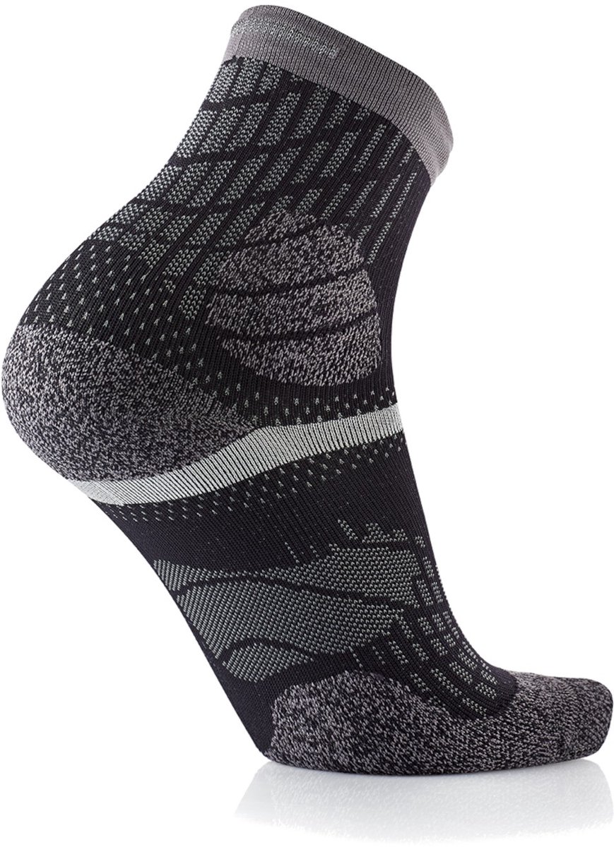 SIDAS Trail Protect Ankle sokken - Zwart/Grijs - 42-43