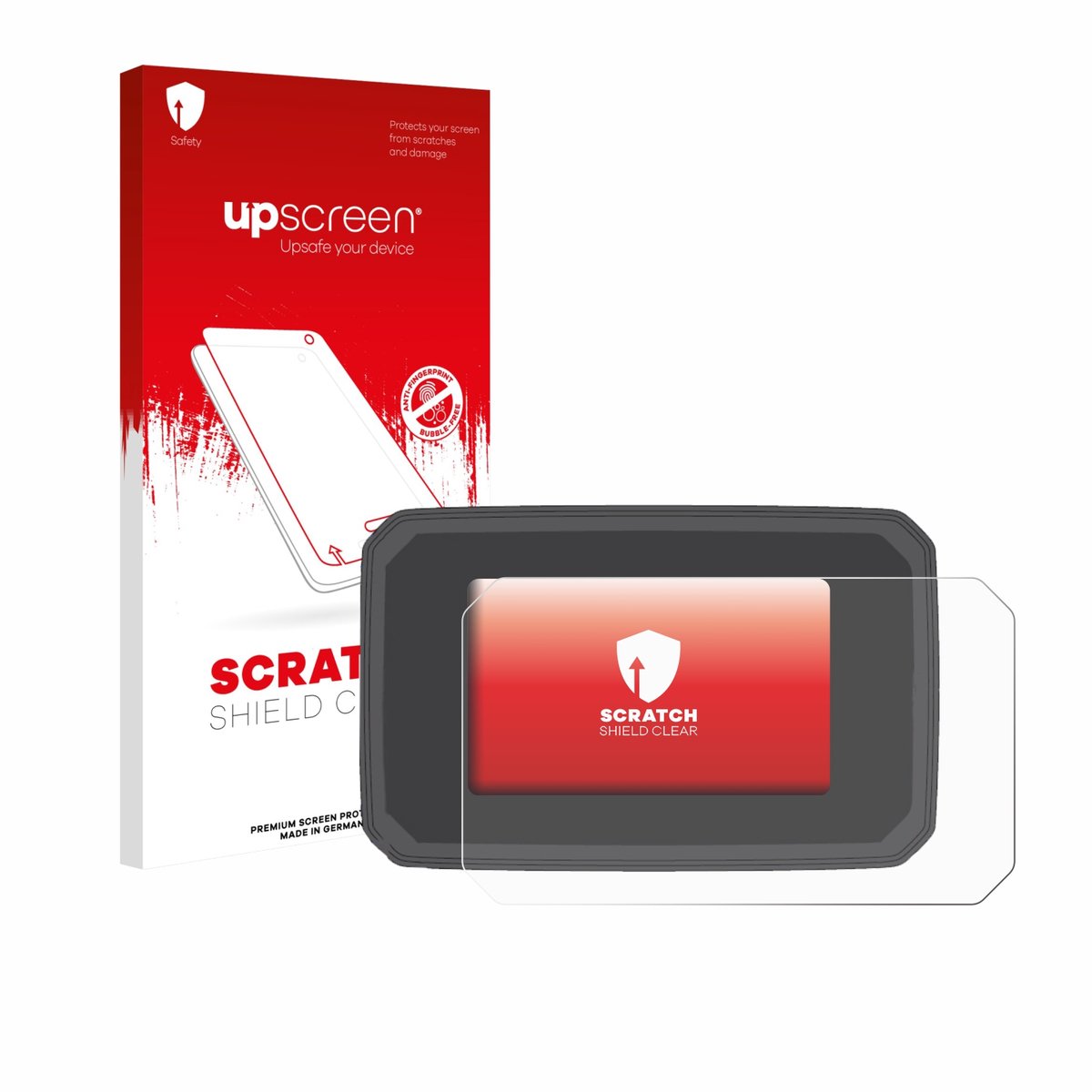 upscreen - Screenprotector voor Honda CB125R 2024 - Folie Beschermfolie transparant