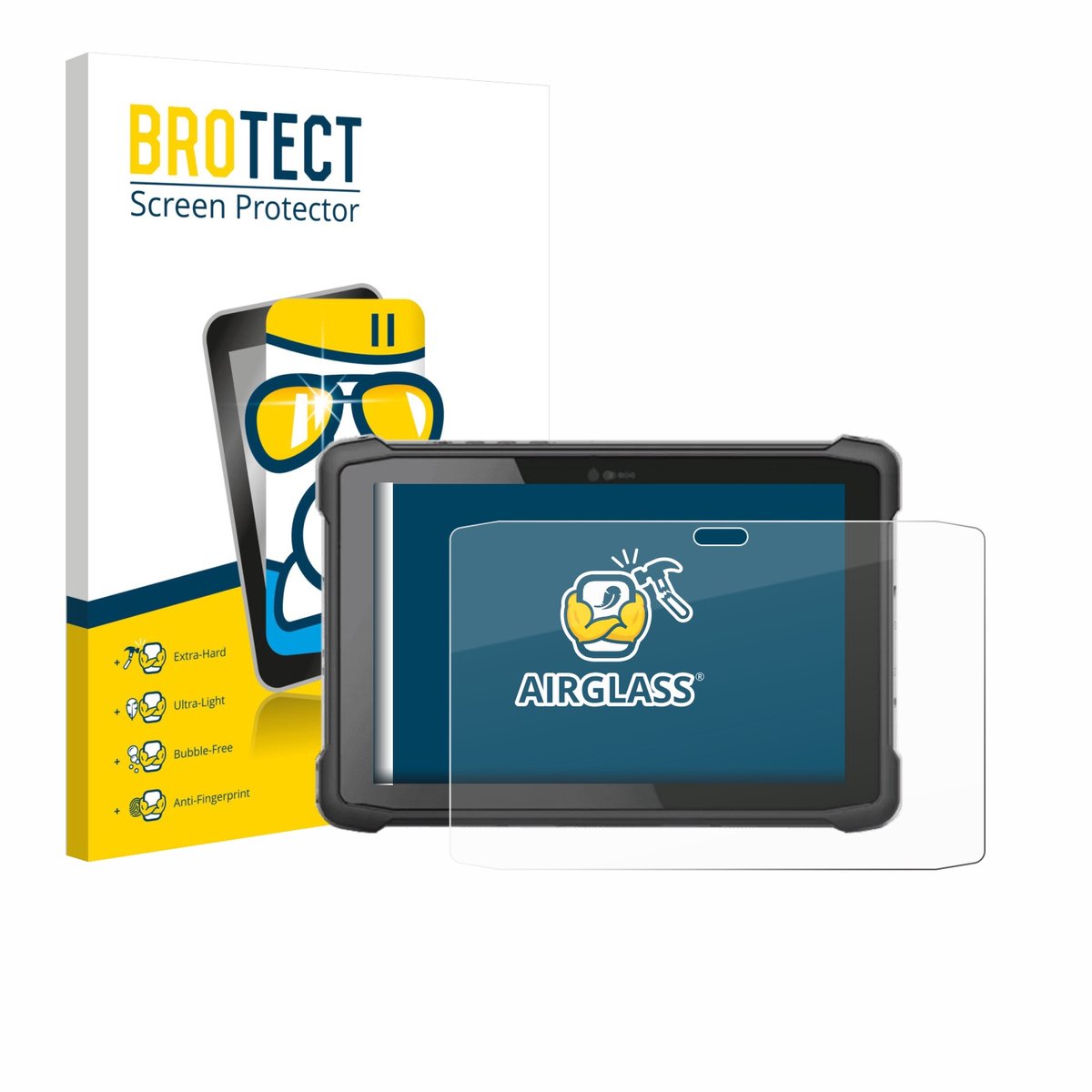 Screenprotector voor Hematec SolidTab G99 10" Beschermglas transparant