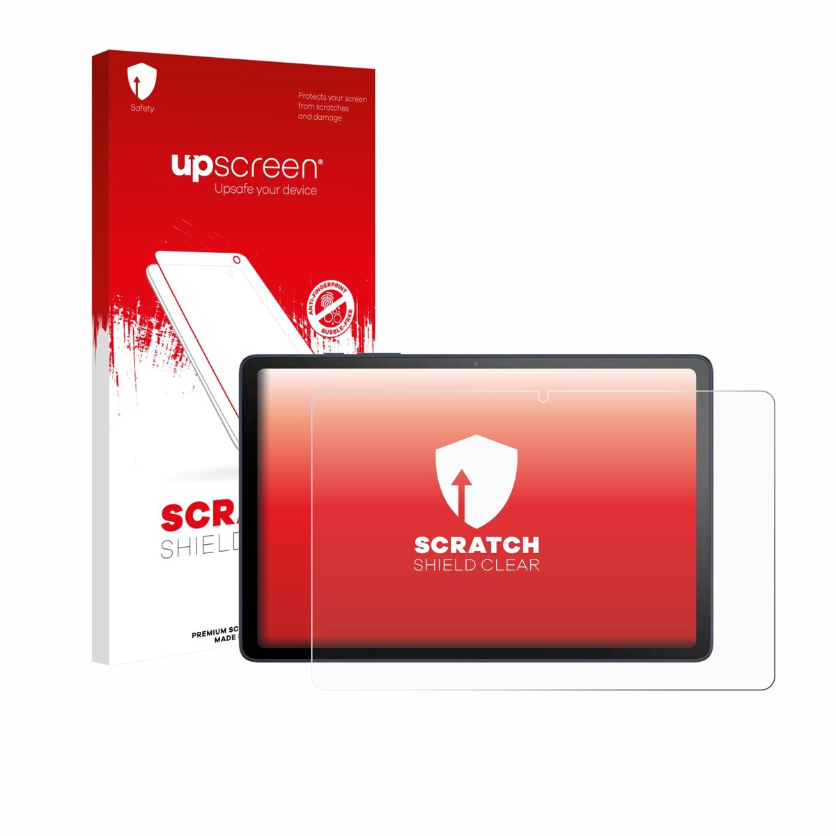 upscreen - Screenprotector voor TCL TAB 10L Gen 4 - Folie Beschermfolie transparant