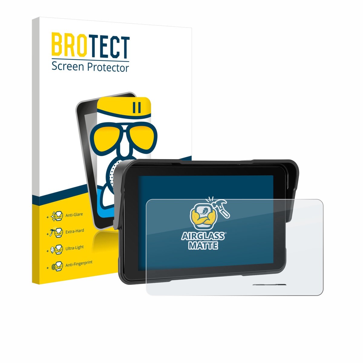BROTECT - Screenprotector voor Sixwin P2 5" - Folie Beschermfolie Beschermglas matte
