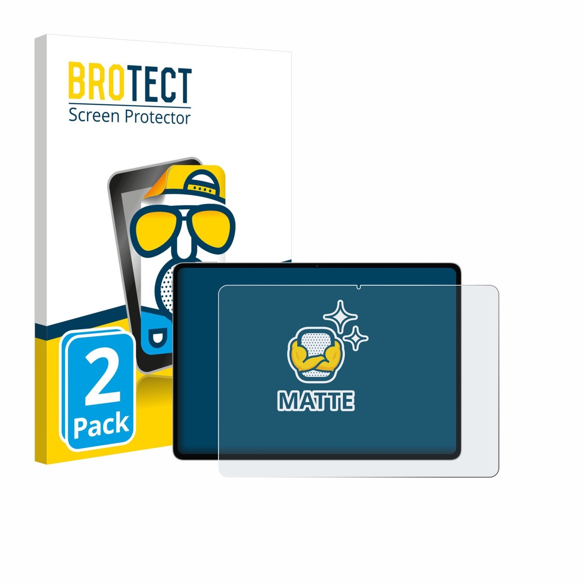 BROTECT - Screenprotector voor Honor Magicpad 3 Pro - Folie Beschermfolie matte 2 Stuks