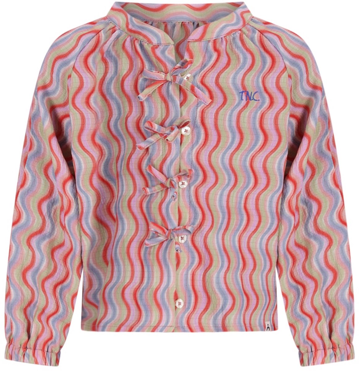 The New Chapter - The New Chapter blouse Izzy - Groovy Waves - Maat 104