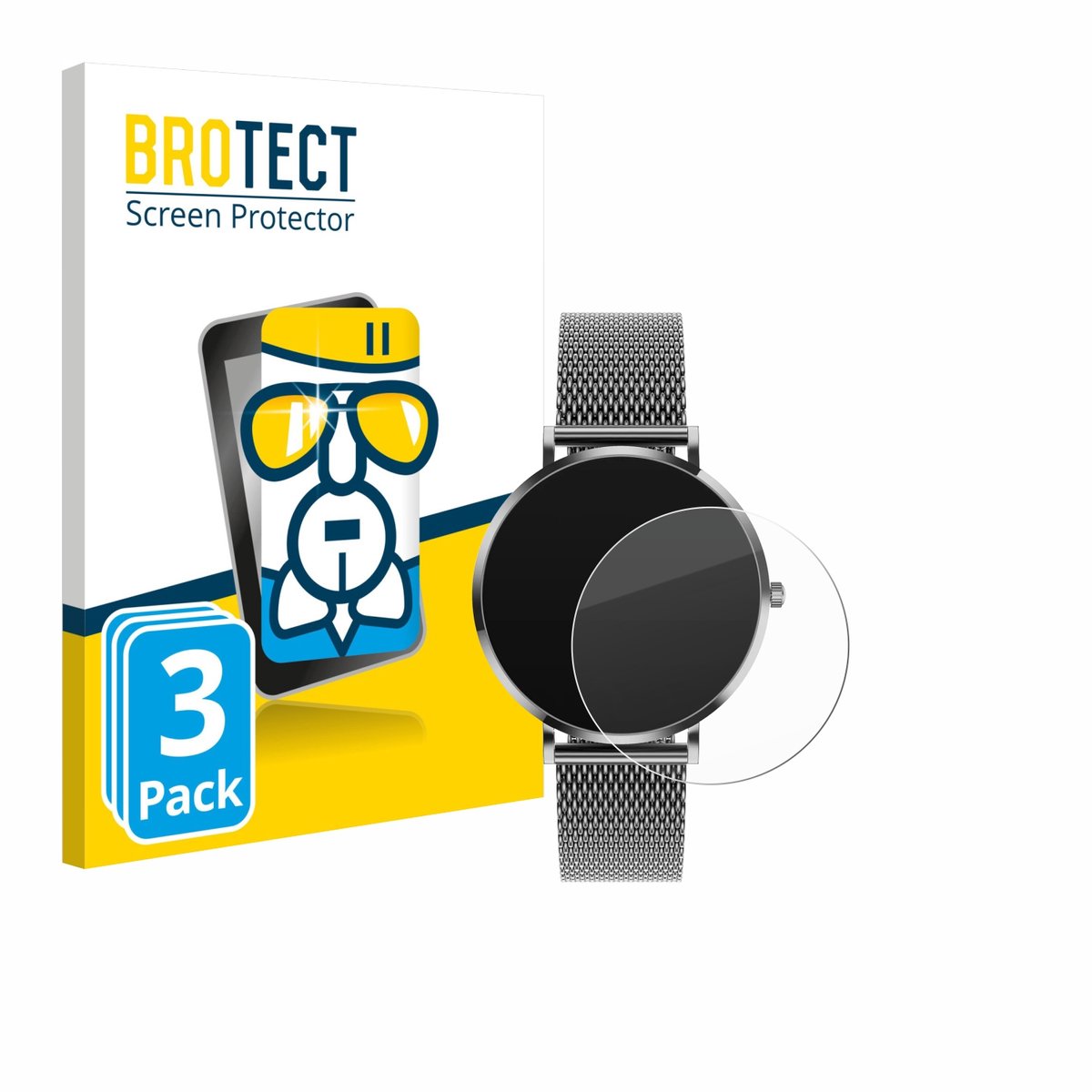 Screenprotector 3 Stuks voor Pireware Amory 5 Beschermglas transparant