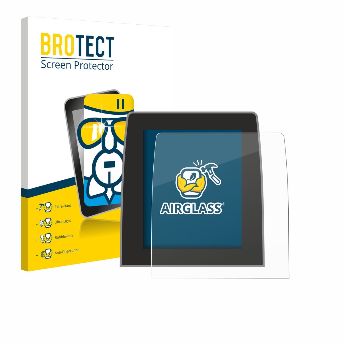 Screenprotector voor Renault Arkana RS 2023 9.3" Beschermglas transparant