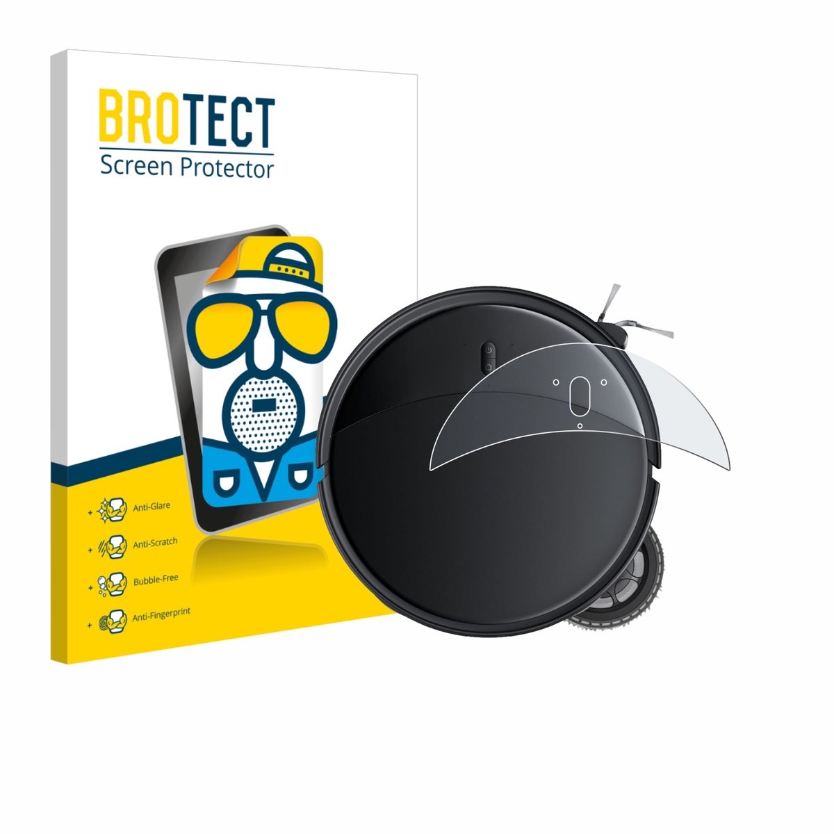 BROTECT - Screenprotector voor Roborock Saros 10R - Folie Beschermfolie matte