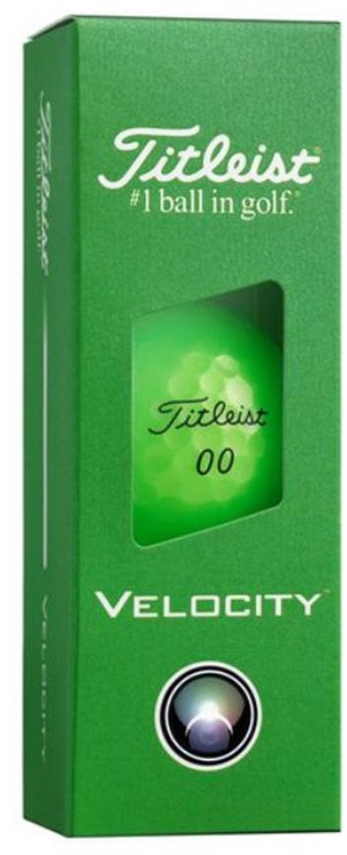 Titleist Velocity Golfballen Groen 2026 van Merkloos — afbeelding 2