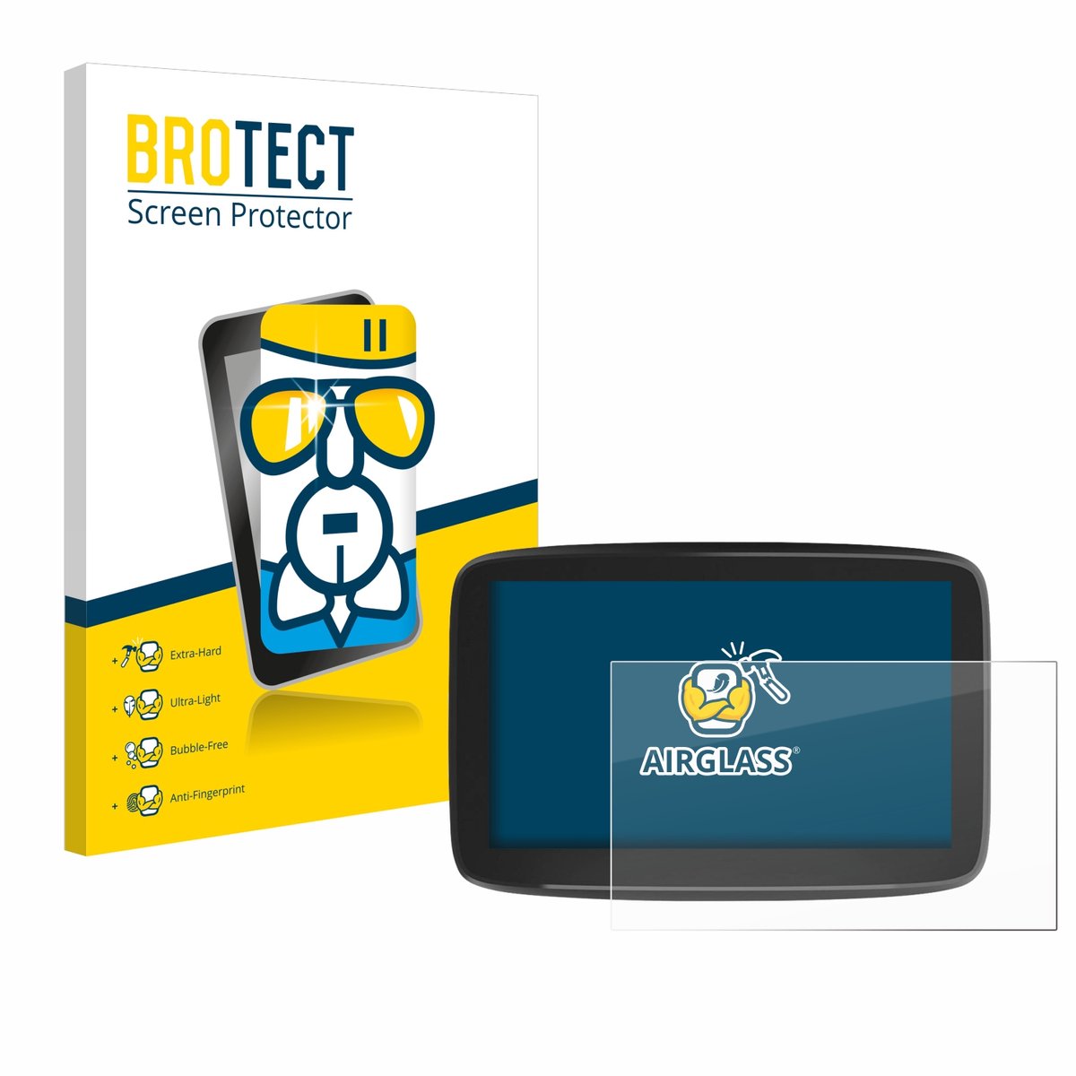 Screenprotector voor TomTom GO Classic 6" Beschermglas transparant