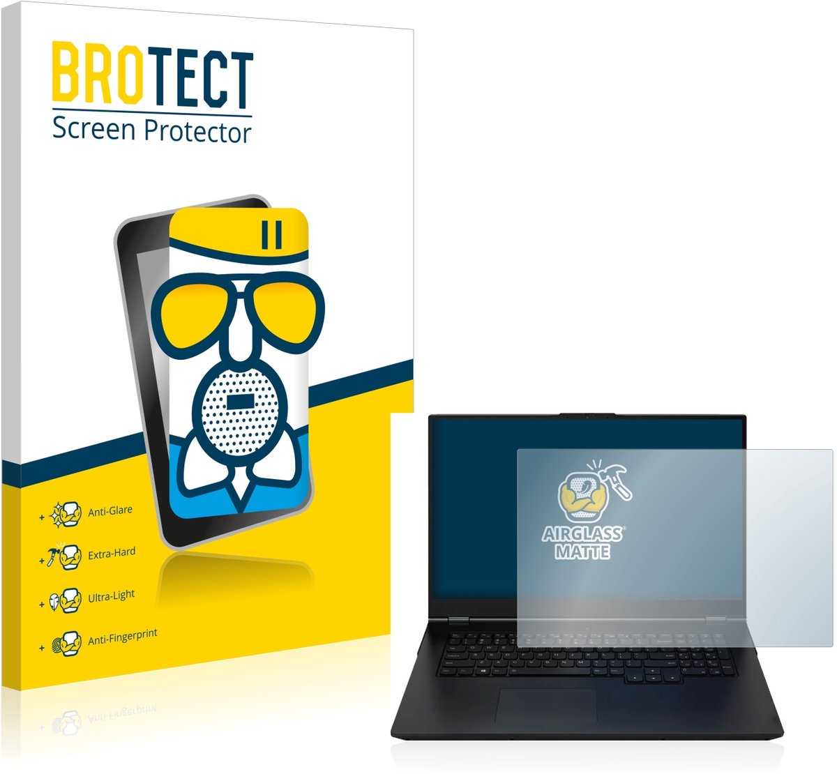 BROTECT - Screenprotector voor Zenec Z-E2055 - Folie Beschermfolie Beschermglas matte