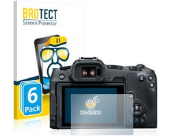 BROTECT - Screenprotector voor Canon EOS R8 - Folie Beschermfolie transparant 6 Stuks
