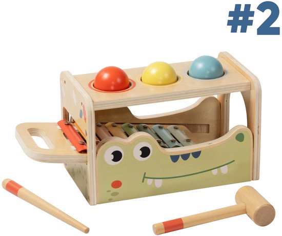 Busy Kids Europe Montessori speelgoedbox - 12 tot 18 maanden - 39-delig — afbeelding 3
