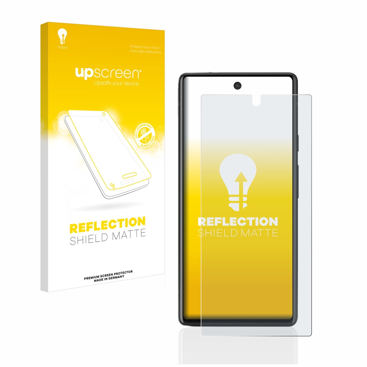 upscreen - Screenprotector voor Google Pixel 6a - Folie Beschermfolie anti glare matte