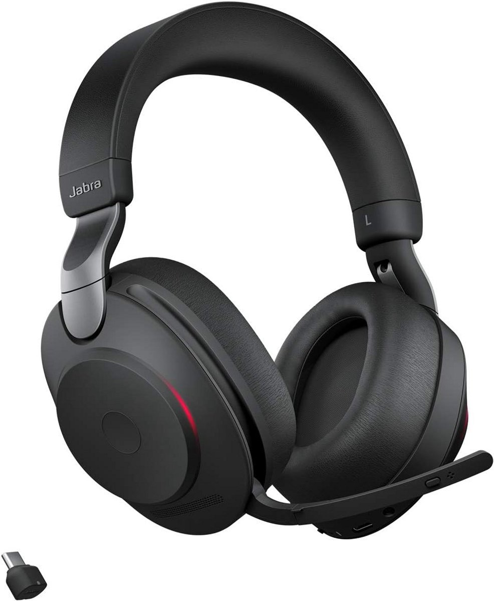 Draadloze Stereo Headset met Noise Cancelling en Oplaadstation - UC Gecertificeerd
