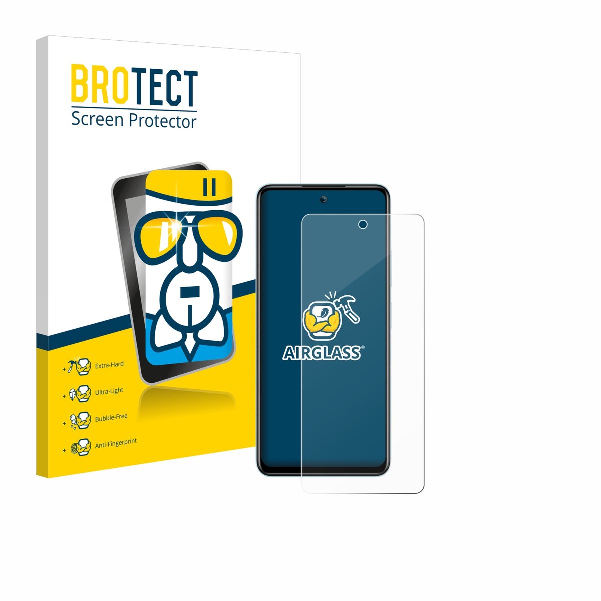 Screenprotector voor Itel S24 Beschermglas transparant